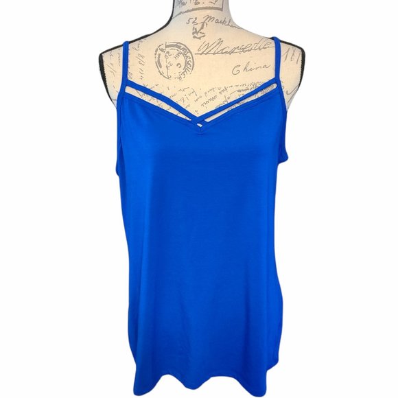 Torrid Electric Blue Strappy Cami - Picture 3 of 5